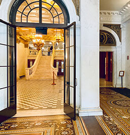 Inside of the Chicago Athletic Association