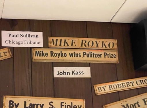 Royko signs