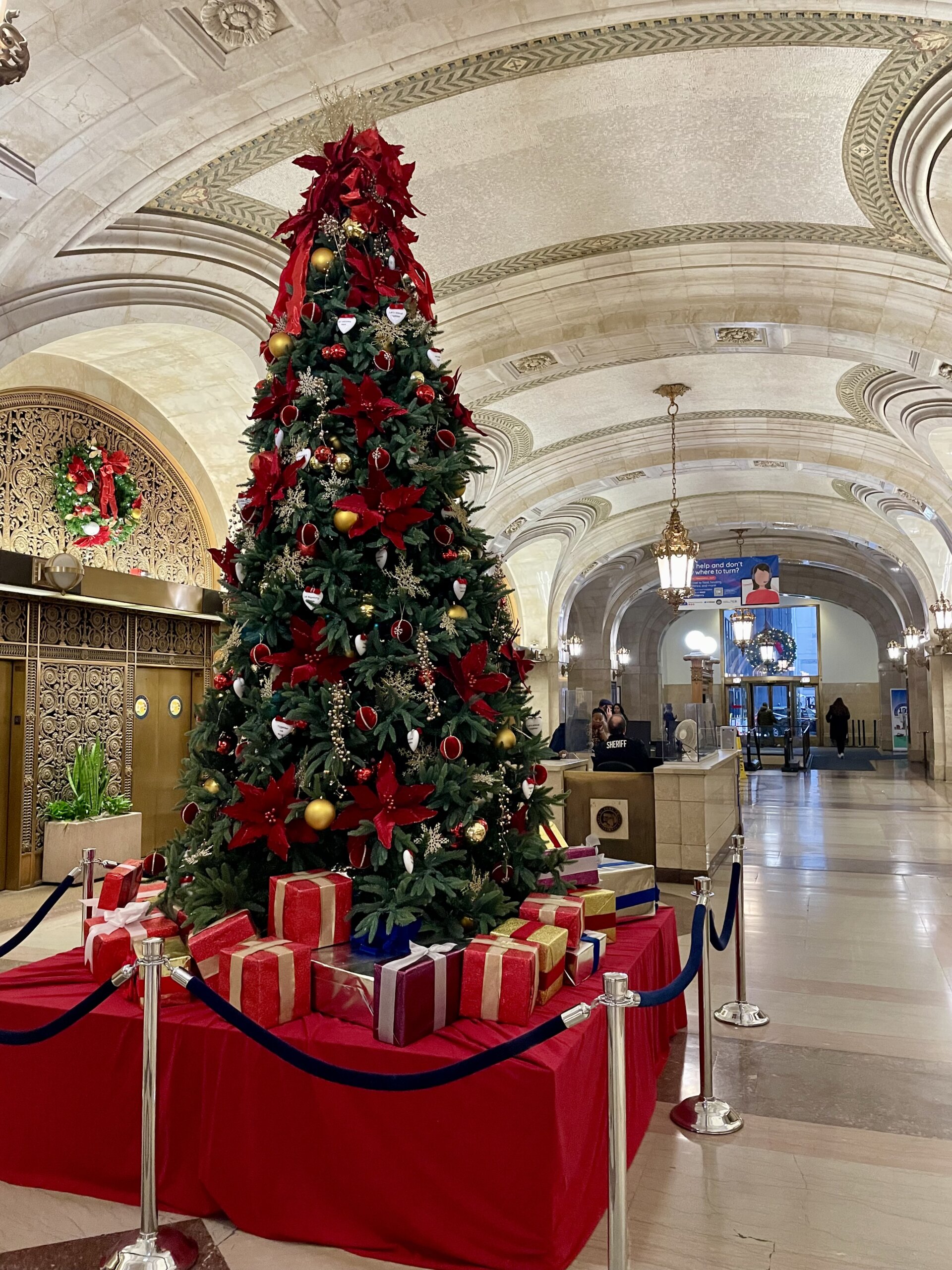 Chicago City Hall Christmas