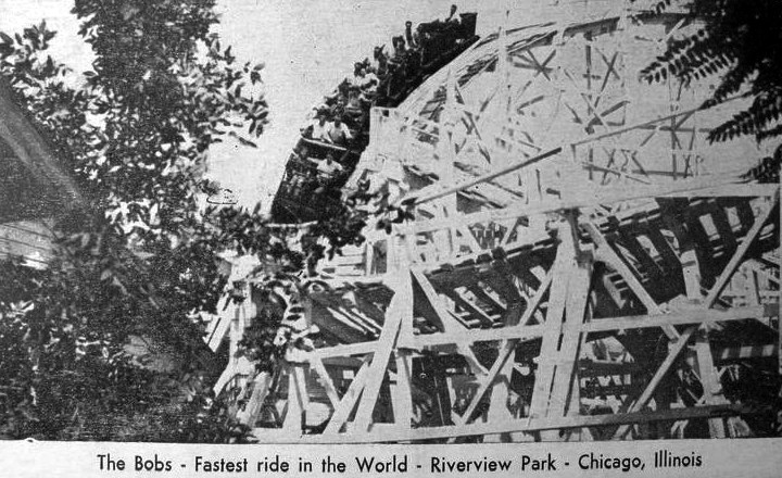 The Bobs ride at the Riverview Park in Chicago