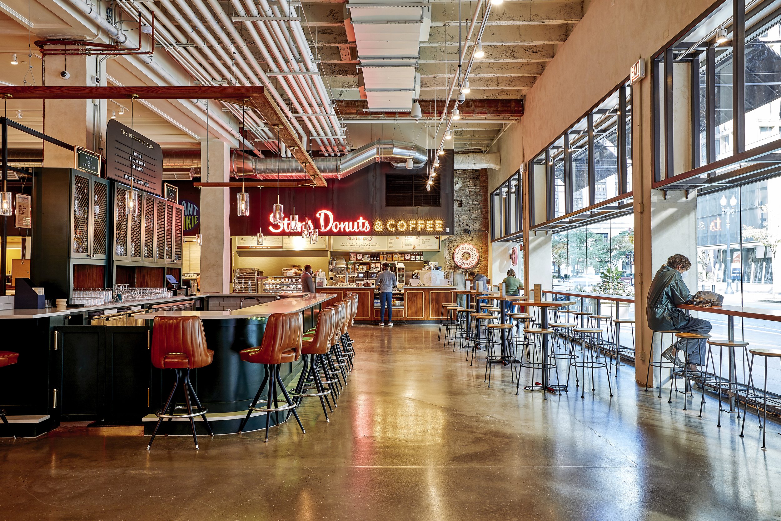 Inside of Stan's Donuts & Coffee in Chiago