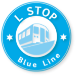 Blue Line: Wicker Park Logo